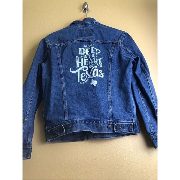 Levi Strauss Denim Jacket Women’s Bud Light Texas size S - Picture 6 of 16